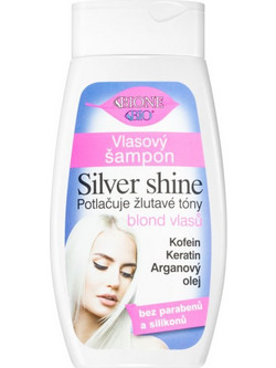 Bione Cosmetics Silver Shine Σαμπουάν για Επανόρθωση 260ml