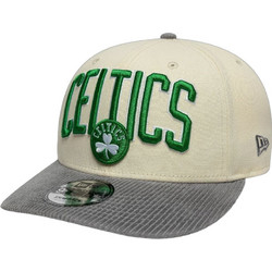 New Era Boston Celtics NBA Cord 9FIFTY Ανδρικό Καπέλο Jockey Snapback Υφασμάτινο Εκρού 60691225