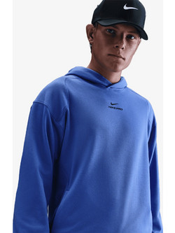 Nike Ανδρικό Αθλητικό Φούτερ με Κουκούλα Μπλε IB4272-411