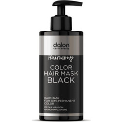 Dalon Color Black Μάσκα Μαλλιών για Επανόρθωση 300ml
