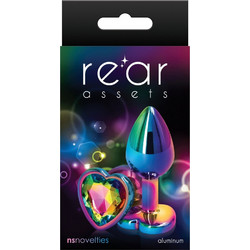 NS Novelties Rear Assets Heart Diamond Πρωκτική Σφήνα Diamond Plug 6.5cm