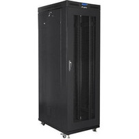 Lanberg FF01-8042-23BL Επιδαπέδια Καμπίνα Rack 42U 80x100x212.75cm