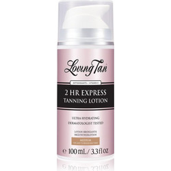 Loving Tan 2 HR Express Self Tan Γαλάκτωμα Medium Σώματος 100ml