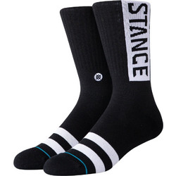Stance Og Ανδρικές Κάλτσες Ψηλές με Σχέδια Μαύρες M556D17OGG-BLK