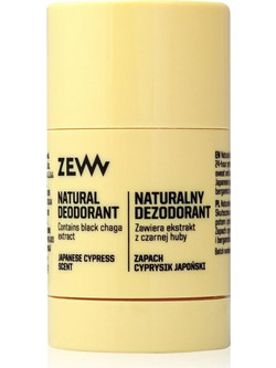 Zew Japanese Cypress Φυσικό Αποσμητικό Stick Χωρίς Αλουμίνιο 80ml