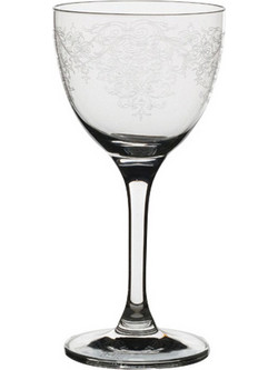 Rona Σετ Ποτήρια Λικέρ Κρύσταλλο Κολωνάτα Nick&Nora Vintage 160ml 6τμχ 0803501
