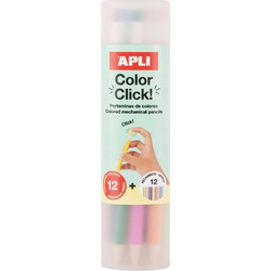 APLI Color Click Ξυλομπογιές Σετ 12τμχ