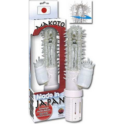 Makoto Rabbit Vibrator Δονητής Rabbit Λευκός