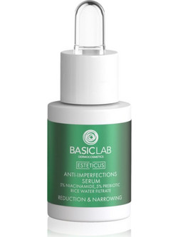 BasicLab Dermocosmetics Esteticus Serum Προσώπου για Ακμή με Νιασιναμίδη & Προβιοτικά 15ml