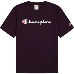 Champion Ανδρικό Αθλητικό T-Shirt Μωβ 220256-VS025