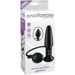 Pipedream Anal Fantasy Ass Blaster Πρωκτική Σφήνα με Δόνηση Μαύρη PD4666-23