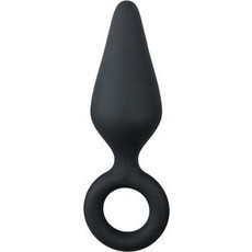 EasyToys Pointy Πρωκτική Σφήνα 8.5cm Μαύρη ET214BLK