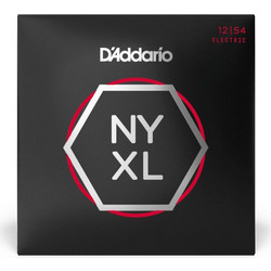 D'Addario NYXL Σετ 6 Χορδές Ηλεκτρικής Κιθάρας Nickel Plated Steel 12-54" Hard Tension