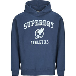 Superdry Ανδρικό Αθλητικό Φούτερ με Κουκούλα Μπλε M2014384A-IFT