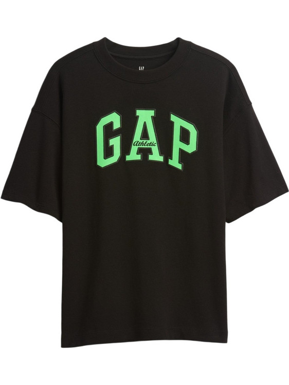 Gap Παιδικό T-Shirt Κοντομάνικο Μαύρο Lime 780335000