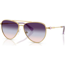 Swarovski SK7031 4036U7 Ανδρικά Γυαλιά Ηλίου Aviator Μεταλλικά Χρυσά με Μαύρο Φακό