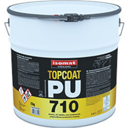 Isomat Topcoat-PU 710 1 Επαλειφόμενο Πολυουρεθανικό Μονωτικό Ταράτσας Λευκό 15kg
