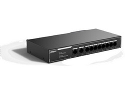 Dahua SG1010LP Unmanaged L2 Switch με 8 Θύρες Ethernet 1000Mbps και 2 SFP θύρες