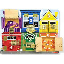 Melissa & Doug Εκπαιδευτικό Παιχνίδι Κλειδαριές & Σύρτης