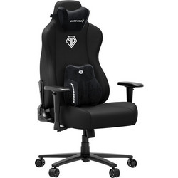 Anda Seat Novis Ultra XL Καρέκλα Gaming Υφασμάτινη με Ρυθμιζόμενα Μπράτσα Μαύρη AD23-XL-01-B-F-B02