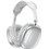 Kakusiga KSC-1466 Ενσύρματα & Ασύρματα Bluetooth Ακουστικά Over Ear Ασημί