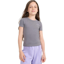 4F Παιδικό T-Shirt Κοντομάνικο Γκρι 4FJWAW25TTSHF2389-23S