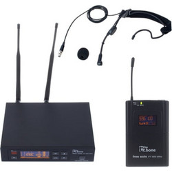 T.Bone free solo 600 Headset Bundle Σετ Ασύρματο Χειλόφωνο Πέτου XLR