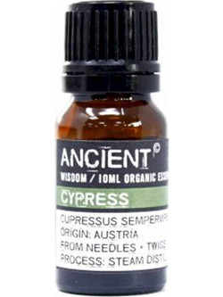 Ancient Wisdom Βιολογικό Αιθέριο Έλαιο Κυπαρίσσι 10ml