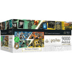 Puzzle Trefl Τα Σπίτια του Χόγκουαρτς 9000 Κομμάτια