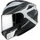 Spyder Rover Matt Black Silver Κράνος Μηχανής Flip-Up