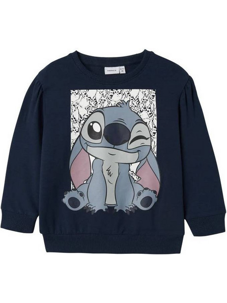 Name It Lili & Stitch Παιδικό Φούτερ Navy Μπλε 13247019