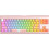 Havit KB896L Μηχανικό Gaming Πληκτρολόγιο TenKeyLess με Longhua Διακόπτες RGB Pink