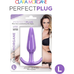 Clara Morgane Perfect Small Πρωκτική Σφήνα 12.3cm Μωβ