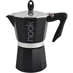 Mastershop MS-023 Μπρίκι Espresso 2Cups Μαύρο