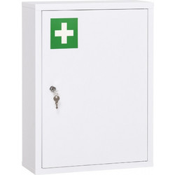 Kleankin Κουτί Φαρμακείου Τοίχου Άσπρο 834-554V01WT