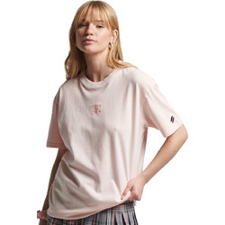 Superdry Γυναικείο Αθλητικό T-Shirt Nude W1010829A-YU4