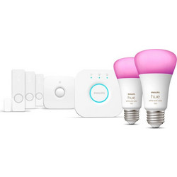 Philips Hue Secure Starter Kit Σύστημα Συναγερμού Ασύρματο με Κέντρο με 3 Αισθητήρες Πόρτας και 1 Ανιχνευτή Κίνησης
