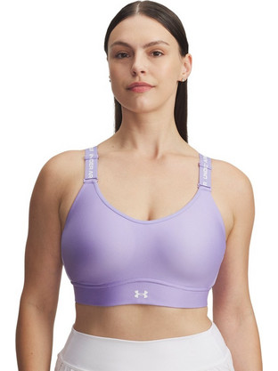 Under Armour Infinity Mid 2.0 Sports Αθλητικό Μπουστάκι με Μέτρια Στήριξη & Ελαφριά Ενίσχυση Λιλά 1384123-538