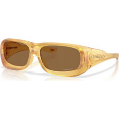 Oakley OO9494 05 Γυναικεία Γυαλιά Ηλίου Ορθογώνια Κοκάλινα Πορτοκαλί με Καφέ Φακό