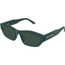 Balenciaga BB0448SK 003 Γυναικεία Γυαλιά Ηλίου Πολυγωνικά Κοκάλινα Γκρι με Μαύρο Φακό