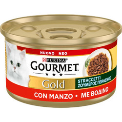Purina Gourmet Gold Adult with Beef 3x85gr 12533103