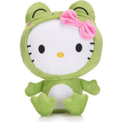 Posh Paws Kawaii Kuties Hello Kitty Ντυμένη Βατραχάκι 24cm