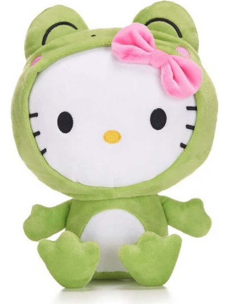 Posh Paws Kawaii Kuties Hello Kitty Ντυμένη Βατραχάκι 24cm