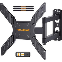 Perlegear PGMFK6 Βάση Τηλεόρασης Τοίχου Περιστρεφόμενη με Βραχίονα 26"-60" έως 4kg