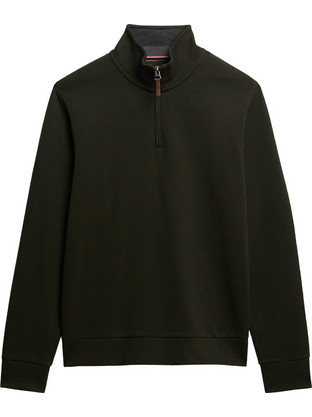 Superdry Ανδρικό Αθλητικό Φούτερ Χακί M2014078A-1KM