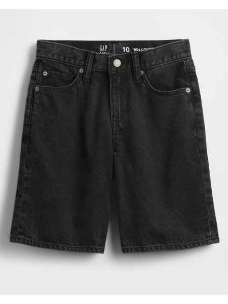 Gap '90s Παιδική Βερμούδα Τζιν Μαύρη 775105000