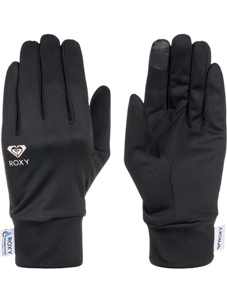 Roxy Hydrosmart Liner Γυναικεία Γάντια Σκι & Snowboard Μαύρα