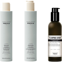Previa Volumising Bodifying Σετ Περιποίησης Μαλλιών Conditioner 250ml + Serum 200ml + Σαμπουάν 250ml