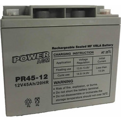 Poweragm PR45-12 Μπαταρία VRLA-AGM 12V 45Ah