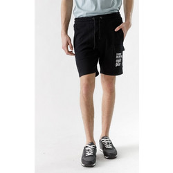 Devergo Ανδρική Βερμούδα Cargo Μαύρη 1D23SS1110MP0705-16